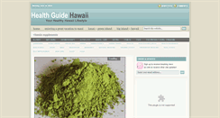 Desktop Screenshot of healthguidehawaii.com